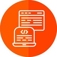 Backend Development Vector Icon Design