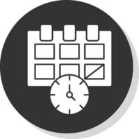 Deadline Vector Icon Design