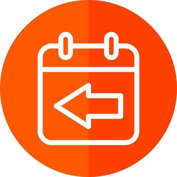 Yesterday Vector Icon Design