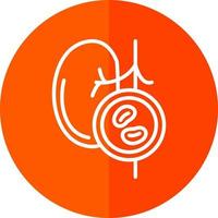 Kidney Checkup Vector Icon Design