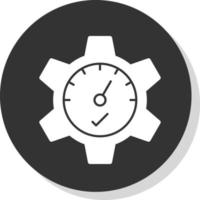 Constant Development Pace Vector Icon Design