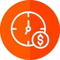 Time is Money Vector Icon Design