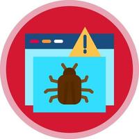 Infected Vector Icon Design