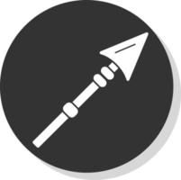 Spear Vector Icon Design