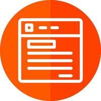 Website Ux Vector Icon Design