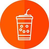 Bubble Tea Vector Icon Design