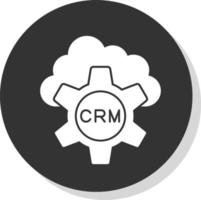 diseño de icono de vector crm