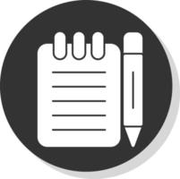 Taking Notes Vector Icon Design