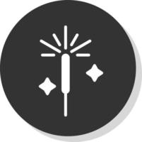 Sparkler Vector Icon Design