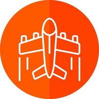 Plane Vector Icon Design