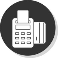 Pos Terminal Vector Icon Design