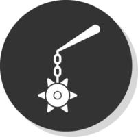 Mace Vector Icon Design