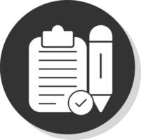 Task Planning Vector Icon Design