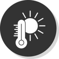 Hot Weather Vector Icon Design