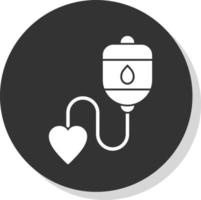 diseño de icono de vector de donación de sangre