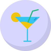 Cocktail Vector Icon Design