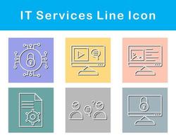 IT Services Vector Icon Set