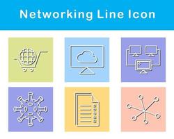 Networking Vector Icon Set