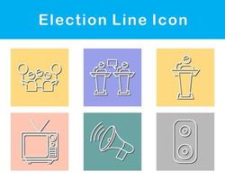 elección vector icono conjunto