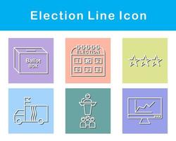 elección vector icono conjunto