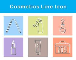 productos cosméticos vector icono conjunto