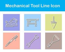 Mechanical Tool Vector Icon Set