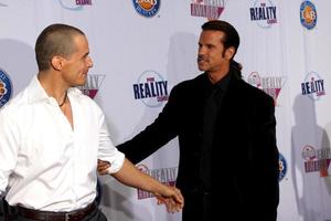 antonio sabato jr lorenzo lamas llegando a el 2009 zorro realidad canal De Verdad premioslos música caja a fonda teatrolos angeles caoctubre 13 20092009 foto