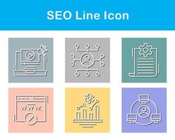 seo vector icono conjunto