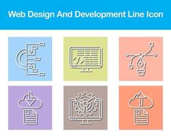 Web Design And Development Vector Icon Set