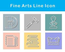 Fine Arts Vector Icon Set