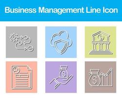 Business Management Vector Icon Set