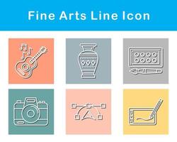 Fine Arts Vector Icon Set