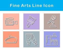 Fine Arts Vector Icon Set