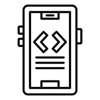 Developer Mode Icon Style vector