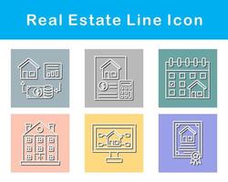 Real Estate Vector Icon Set