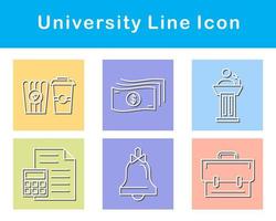 university Vector Icon Set