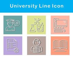 university Vector Icon Set