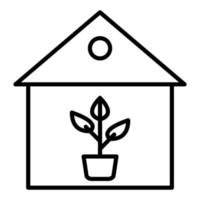 Indoor Plants Icon Style vector