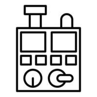 Gas Fume Chamber Icon Style vector