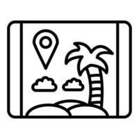 Gps Icon Style vector