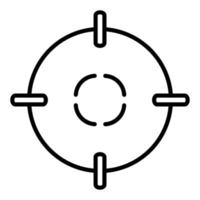 Target Icon Style vector