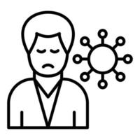 Autoimmune Reaction Icon Style vector