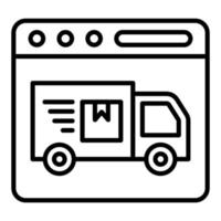 Express Shipping Icon Style vector