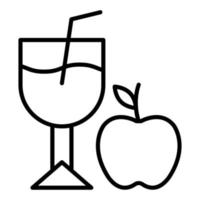 Fresh Juices Icon Style vector