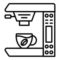 Coffee Machine Icon Style vector