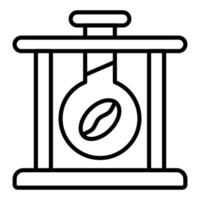 Coffee Science Icon Style vector