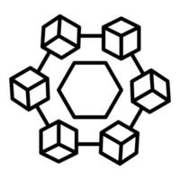 Modular Design Icon Style vector