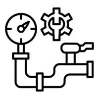 Compressed Air As A Service Icon Style vector