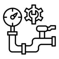 Compressed Air As A Service Icon Style vector