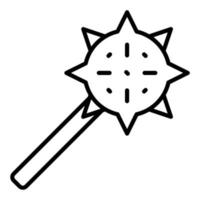 Mace Icon Style vector